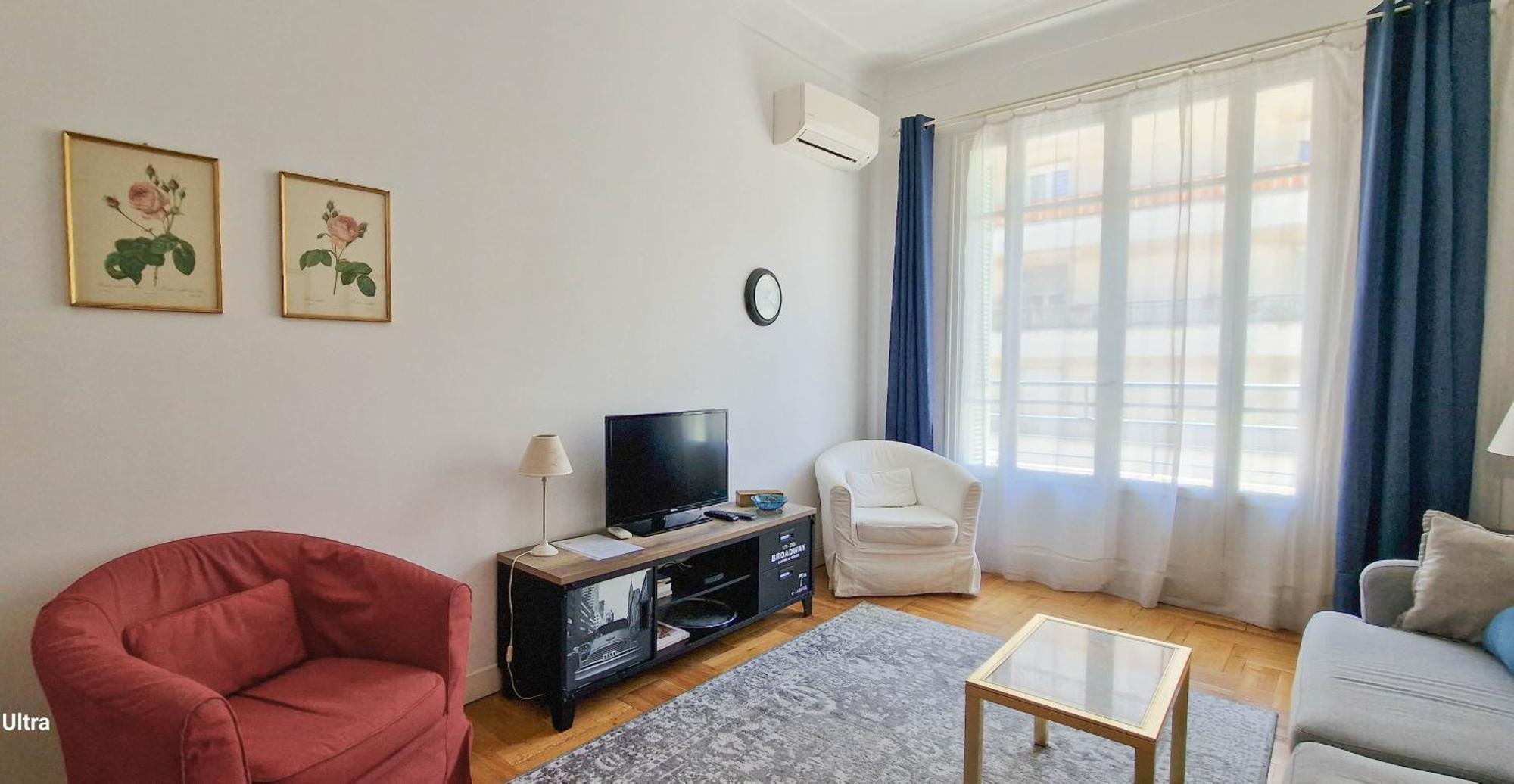 City Center Nice,1 Chambre , 2 Balcons Extérieur photo